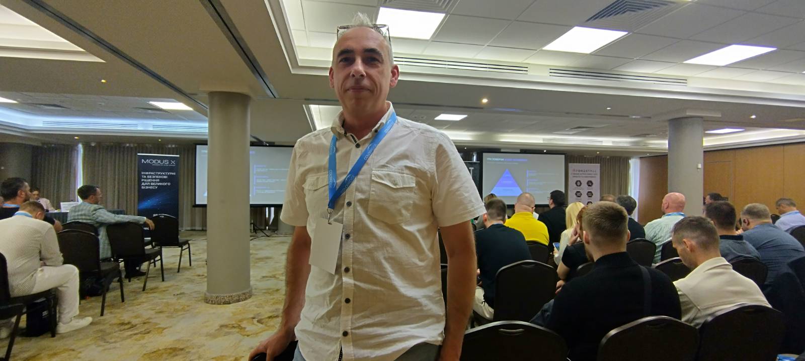 Микола Плотников, керівник IT-відділу ILG на IT Infrastructure, Cloud & Security Summit 2026